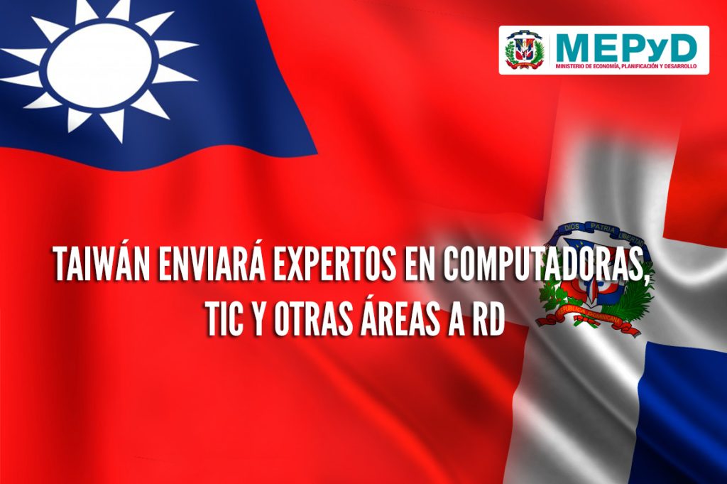 Taiwán enviará expertos en computadoras, TIC y otras áreas a RD