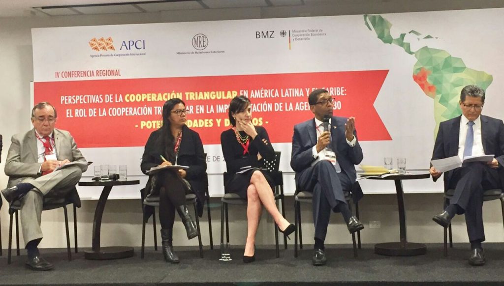 RD participa en Perú en conferencia sobre cooperación triangular