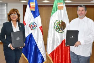 La viceministra de Cooperación Internacional, Olaya Dotel, destacó que la iniciativa afianza la cooperación con México, lo cual constituye un aporte sustantivo para las relaciones diplomáticas y de cooperación en el ámbito cultural, vigentes desde la firma del Convenio de Cooperación suscrito por las autoridades de entonces en agosto de 1970.