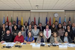 Viceministra Olaya Dotel representa al país en reunión para diseñar plan de cooperación iberoamericana
