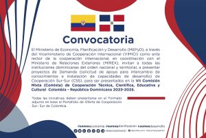 Colombia Convocatoria comixta 2023