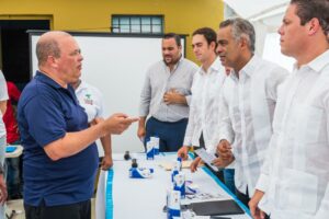 Ministros Santos y Bonilla encabezan cierre del proyecto “Mejorar el acceso a saneamiento adecuado, sostenible y respetuoso con el medio ambiente” en La Ciénaga