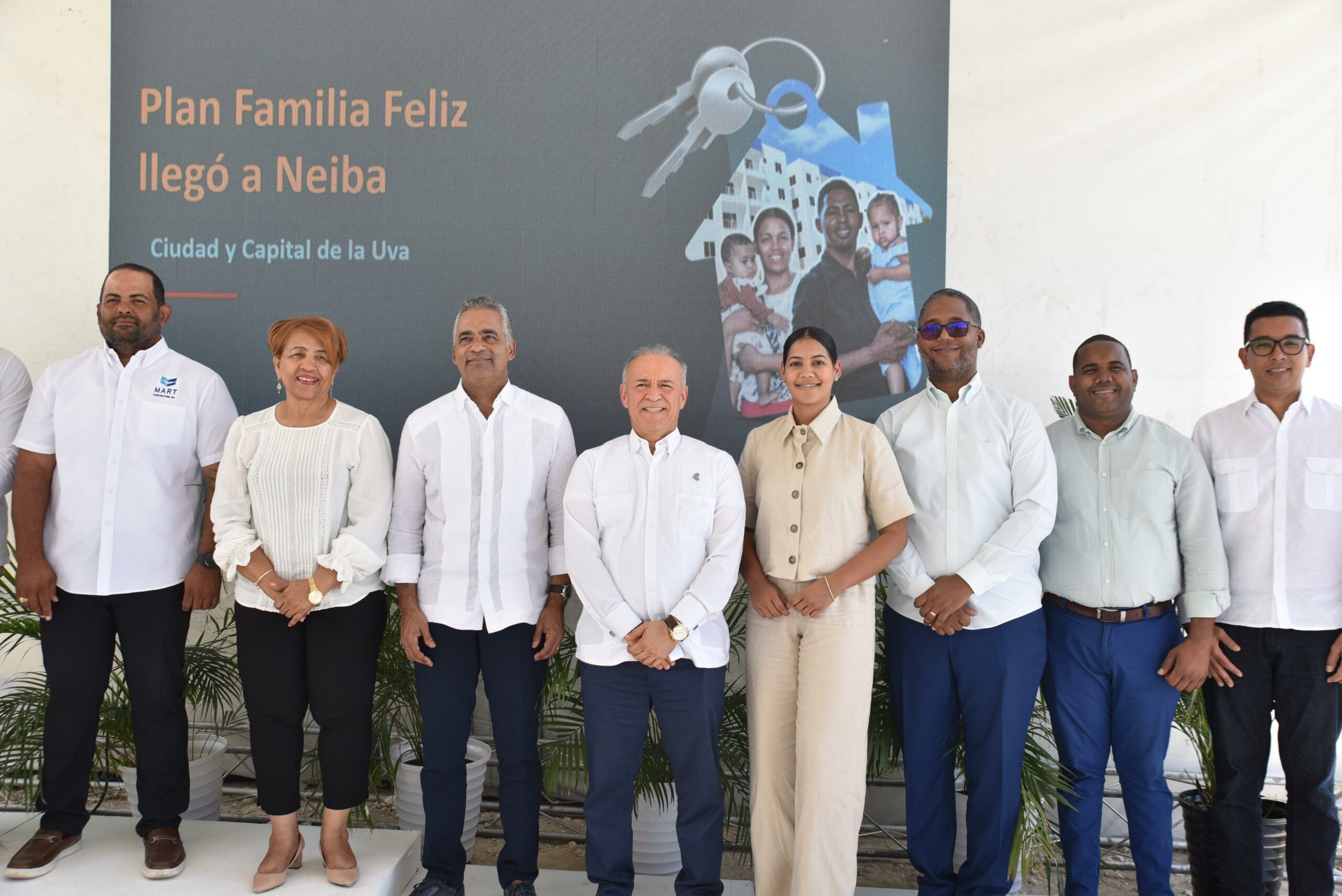 Gobierno lanza Plan Nacional de Viviendas Familia Feliz en Neiba