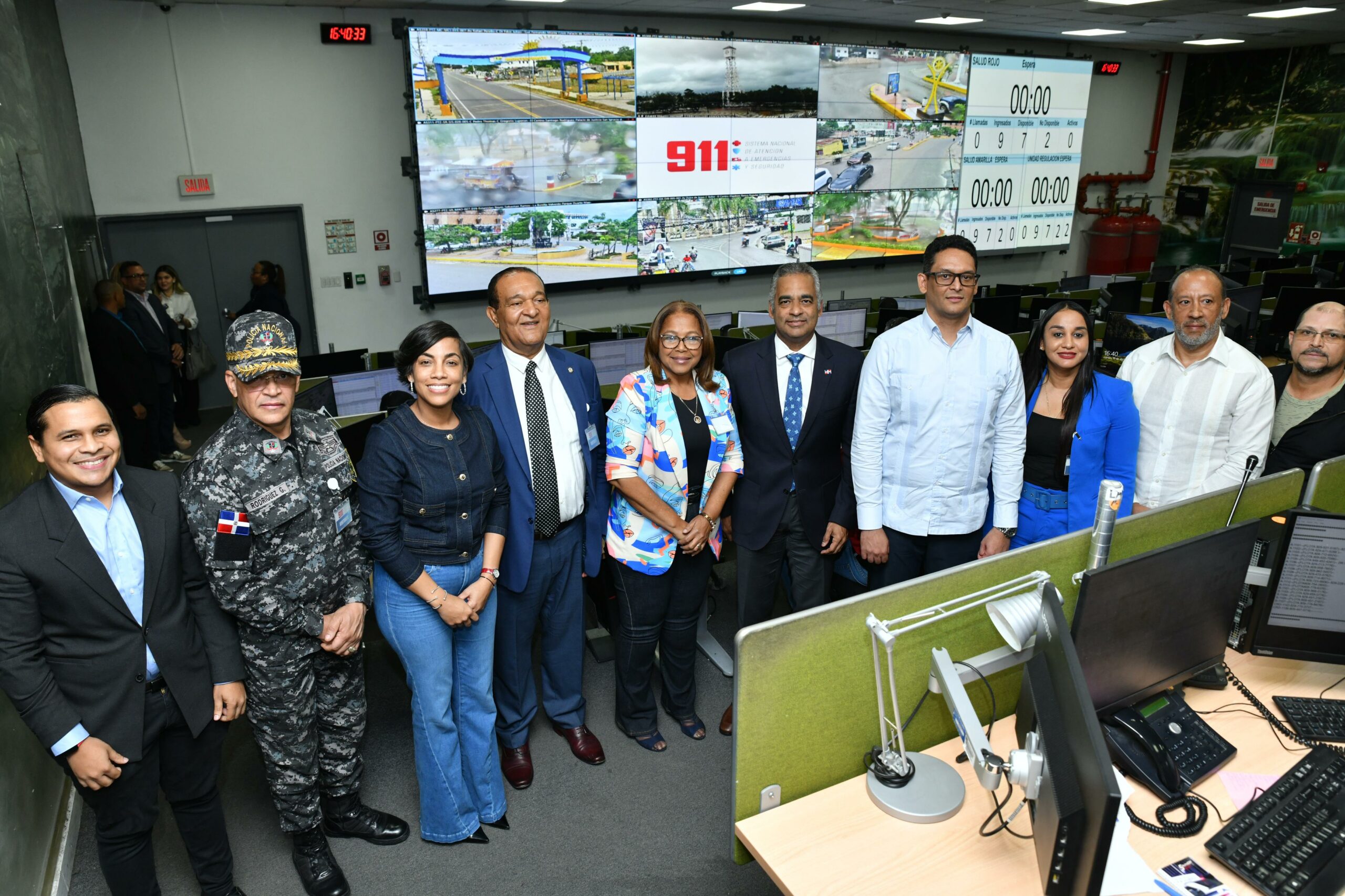 911 pone en funcionamiento el Sistema de Videovigilancia Pública en Monte Cristi, Dajabón, Valverde y Santiago Rodríguez