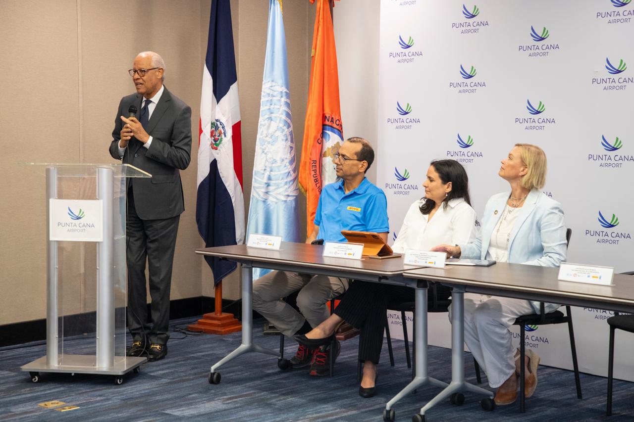 Viceministro José Ramón Holguín participa en tercera edición del taller “Aeropuertos Listos ante Desastres”