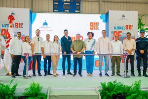 Ministro Paliza encabeza inauguración del Sistema 911 y Centro de Superación Comunitaria en Pedernales