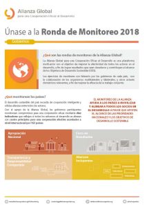 Brochure 2018 Tercera Ronda de Monitoreo Alianza Global