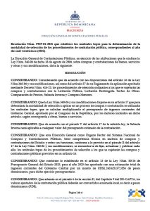 Resolución Núm. PNP-01-2025