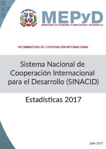 Cooperación Internacional en República Dominicana Panorama General