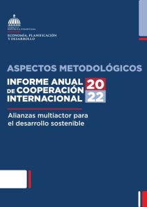 Informe Anual de Cooperación Internacional 2022