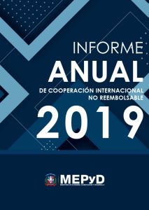 Informe anual de cooperación internacional no reembolsable 2019