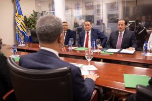 Gobierno y expresidente Leonel Fernández dialogan sobre la reacción del país frente al conflicto en Medio Oriente